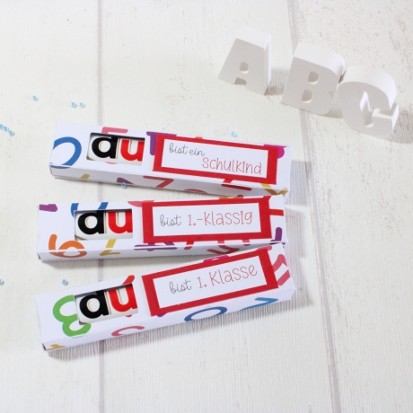 Einschulung * Schulkind * Geschenk * Kleinigkeit * personalisiert