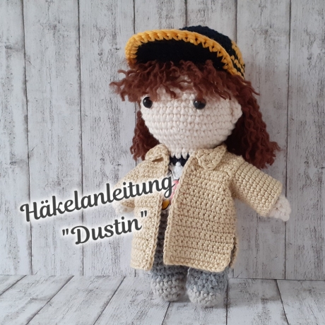 Häkelanleitung Dustin Stranger Things 5 inspiriert