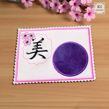 E0010 – Geisha inkl. ITH Dateien - ab 13x18 Rahmen 