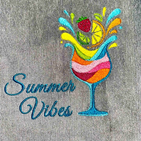 E0014– Cocktail inkl. ITH Dateien - ab 10x10 Rahmen 