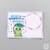 E0018 – Stickdateien Frosch inkl. ITH - ab 10x10 Rahmen