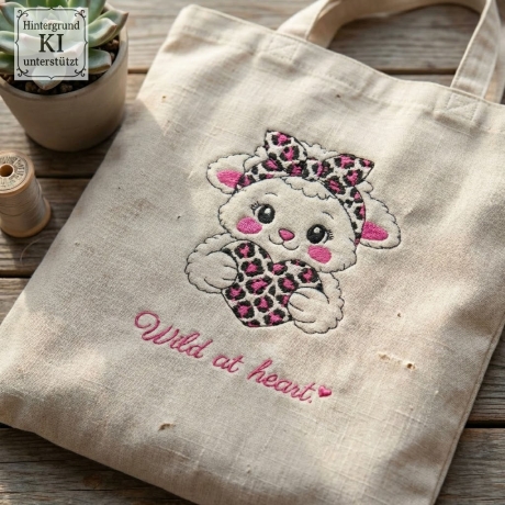 E0032 – Stickdateien Leo Lamm inkl. ITH Anhänger