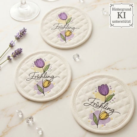 E0033- Stickdateien Frühling (kein ITH)