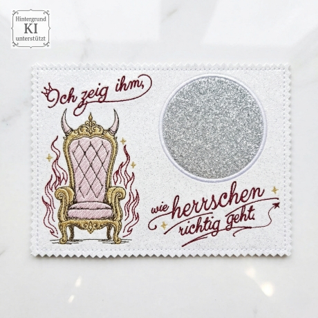 E0036 Stickdateien Herrscher Thron – 8 Motiven