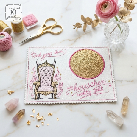 E0036 Stickdateien Herrscher Thron – 8 Motiven