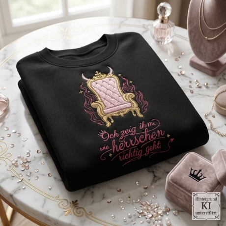 E0036 Stickdateien Herrscher Thron – 8 Motiven