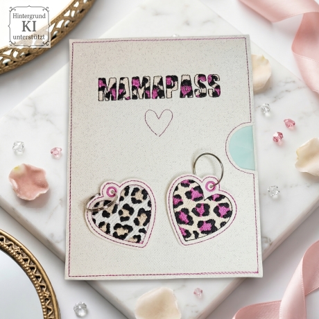 E0037 - Stickdateien Leo Mutterpass - 14 Motive ab 10x10 cm 