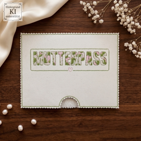 E0037 - Stickdateien Leo Mutterpass - 14 Motive ab 10x10 cm 