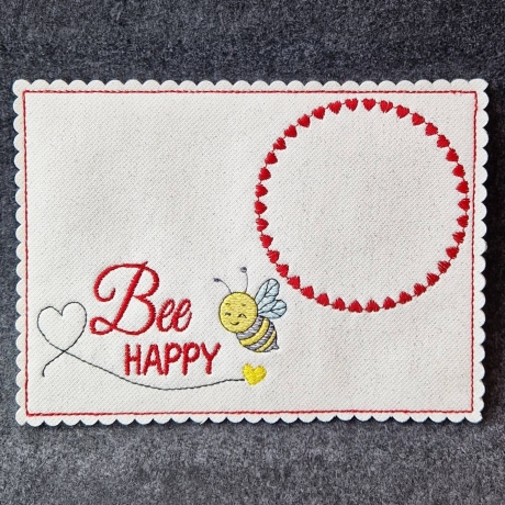 E0042 –Stickdateien Bienchenliebe