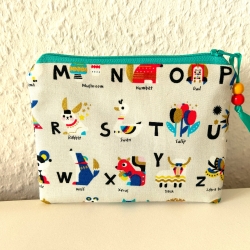 Kinder-Täschchen Geldbeutel Kleinkram Buchstaben