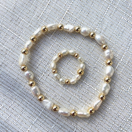 Perlenarmband „La Mujer“ 50/50