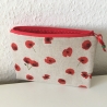 Schminktäschchen Etui Mohnblümchen