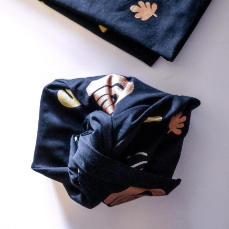Furoshiki aus Baumwolle, Geschenkverpackung KLARA, aus Stoff