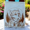 ED0001 –Wolf im Scribble Stil – ab 10x10 cm 