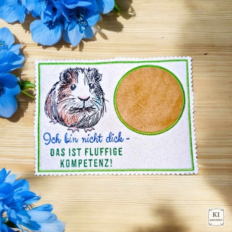 ED0005 –Meerschweinchen im Scribble Stil inkl. ITH – ab 10x10 cm 