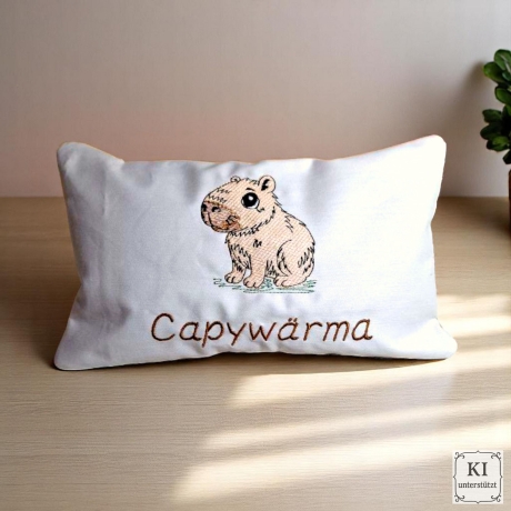 ED0006 –Cabbibara im Scribble Stil inkl. ITH – ab 10x10 cm 
