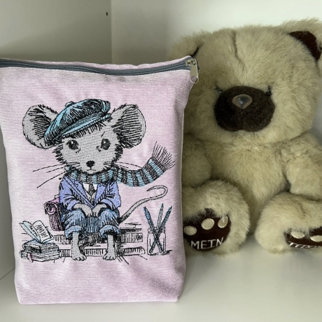 ED0013 –Sparset Herr und Frau Maus auf Reisen Scribble Stil 