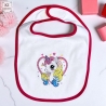 ED0015 – Einhornkopf & Spruch (Doro-Collection) - ab 10x10 Rahmen