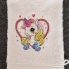 ED0015 – Einhornkopf & Spruch (Doro-Collection) - ab 10x10 Rahmen