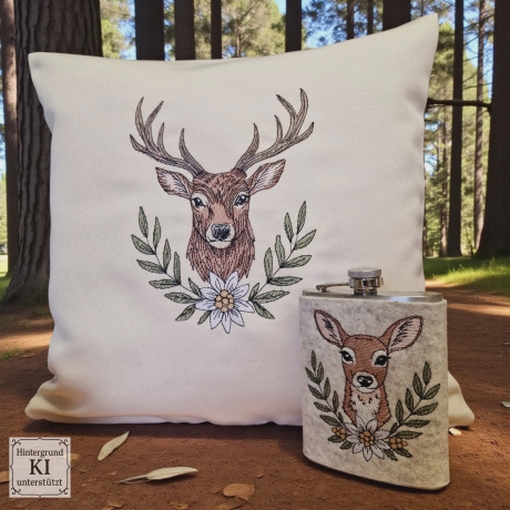 ED0031– Stickdateien Hirsche & Rehe (Doro-Collection)