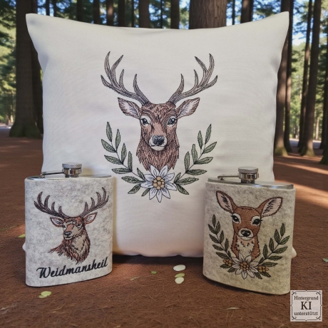 ED0031– Stickdateien Hirsche & Rehe (Doro-Collection)