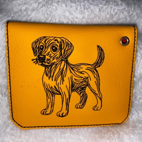 ED0033– Stickdateien Hunde ITH-Kacki-Beutel - ab 10x10 Rahmen