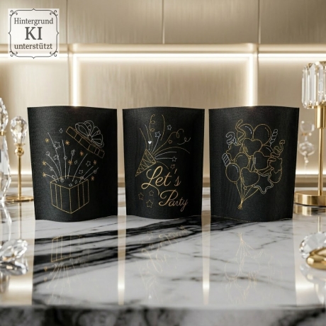 ED0034– Stickdateien Party - ab 10x10 Rahmen