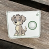 ED0036– Stickdateien Wuffis ITH-Kacki-Beutel 2 - ab 13x18 Rahmen