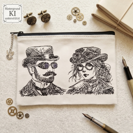 ED0037– Stickdateien Steampunk - ab 10x10 Rahmen