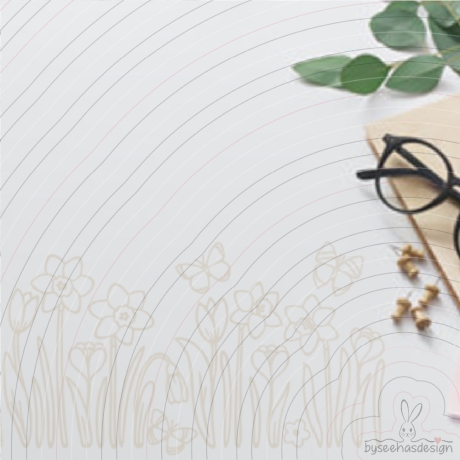 Easter Flowers Plotterdatei SVG DXF