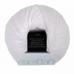 Echt 100% Biobaumwolle 50g