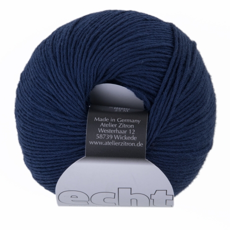 Echt 100% Biobaumwolle 50g
