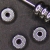 7 Perlen Scheibe Edelstahl rostfrei 5mm Rondell