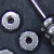 6 Perlen Scheibe Edelstahl rostfrei 6mm Rondell