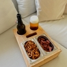 Sofa Butler - Couch Tablett - Bierkiste - Geschenk aus Eiche NEU
