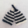 Gestrickte Eierwärmer im 2er Set Zipfelmützen aus Sockenwolle