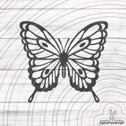 Schmetterling Plotterdatei SVG DXF 