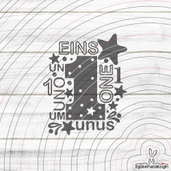 Eins Plotterdatei SVG DXF 