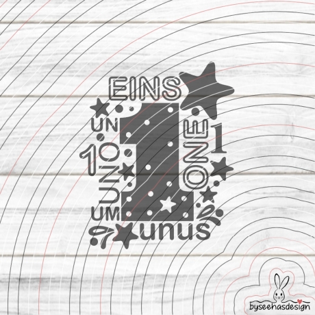 Eins Plotterdatei SVG DXF 