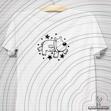 Eisbär Plotterdatei SVG DXF 