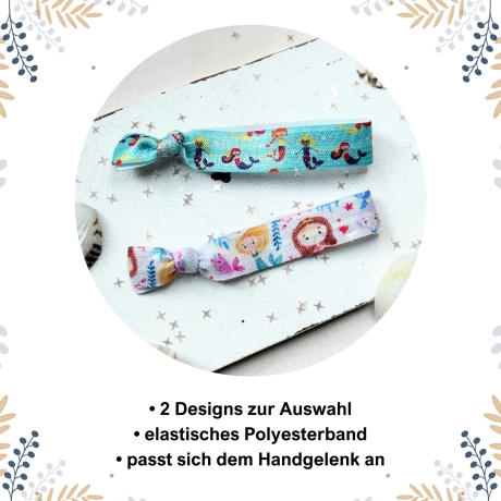 Elastisches Kinderarmband mit Meerjungfrau | Kleines Geschenk