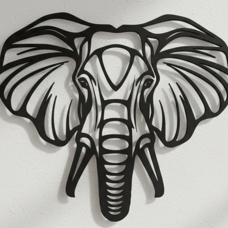 Elefanten-Wandbild – Stilvolle Deko für Zuhause oder Büro