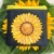 Sonnenblumlenliebe - Stickdatei Sonnenblume
