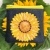 Sonnenblumlenliebe - Stickdatei Sonnenblume
