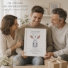 Personalisierter Geldgeschenkrahmen - Pflegefachmann