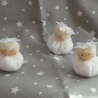 3 Schneeflöckchen im Set