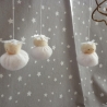 3 Schneeflöckchen im Set