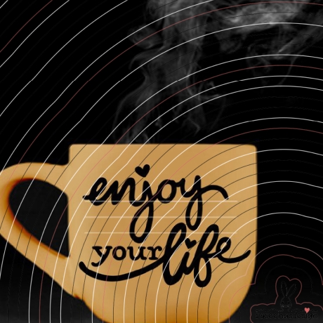 enjoy your life Plotterdatei SVG DXF