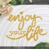 enjoy your life Plotterdatei SVG DXF