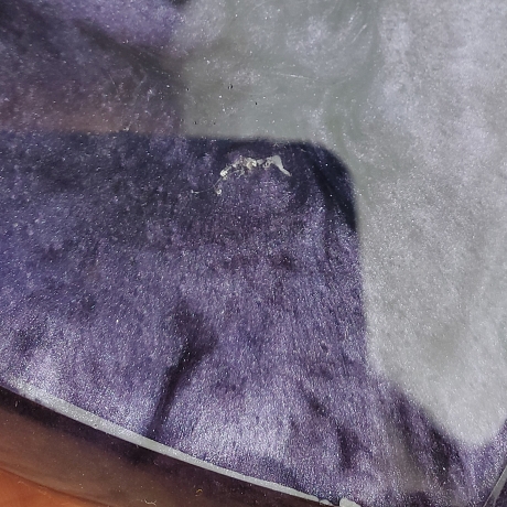 Herzschale aus Epoxidharz